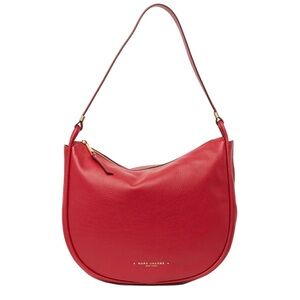 Marc Jacobs Red Leather Hobo Bag